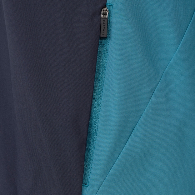 England Kids Performance Shower Jacket 25_26 Inkwell_Storm Blue - Pocket Zipper