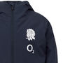 England Kids Performance Shower Jacket 25_26 Inkwell_Storm Blue - RFU Rose 