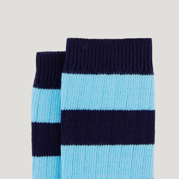 Rugby 1823 Striped Socks Navy/Sky Blue - Cuffv2 view.jpg
