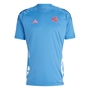 France adidas Mens Performance T-Shirt - Focus Blue 2024 - Front 