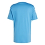 France adidas Mens Performance T-Shirt - Focus Blue 2024 - Back 