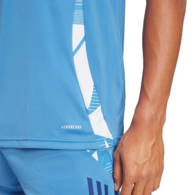 France adidas Mens Performance T-Shirt - Focus Blue 2024 - Aeroready