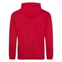 Wales Mens Classic XV Hoodie Red - Back 