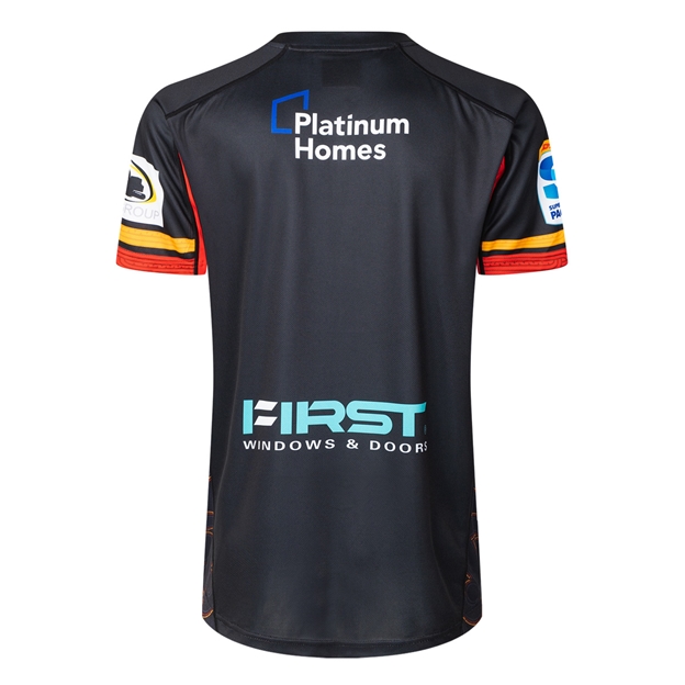 Chiefs Mens Home Rugby Shirt Short Sleeve 2025 - Back
