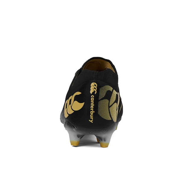 Canterbury Adults Phoenix 2.0 Elite Firm Ground Rugby Boots Black - Back