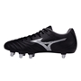 Mizuno Adults Monarcida Neo III Rugby Boots Black Silver - Instep 