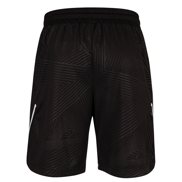 Wales Mens Athleisure Basketball Shorts 25/26 Black - Back