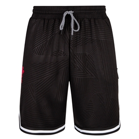 Wales Mens Athleisure Basketball Shorts 25/26 Black - Front