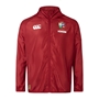 British and Irish Lions Mens Lightweight Rain Jacket Red - Front 