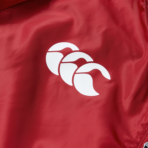 British and Irish Lions Mens Lightweight Rain Jacket Red - Canterbury