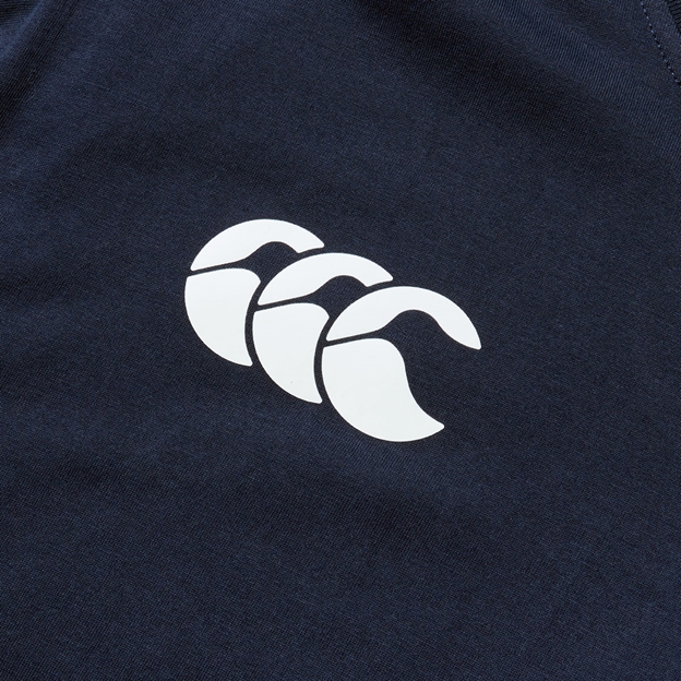 British and Irish Lions Mens Cotton T-Shirt Navy - Canterbury