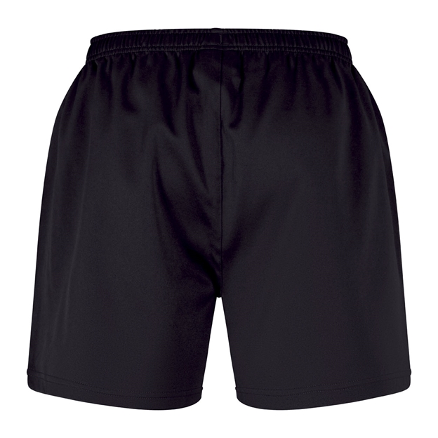 Canterbury Mens Polyester Professional Rugby Match Shorts 2.0 Black - Back View