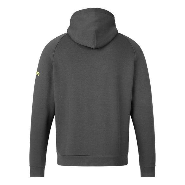 Bath Mens Off Pitch Hoodie 26/27 Gunmetal - Back View