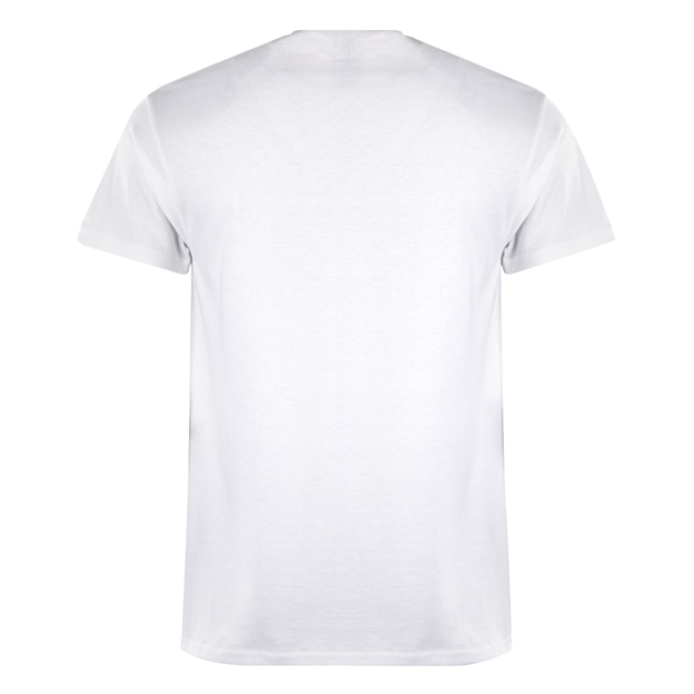 England Mens Calcutta 1879 Classic T-Shirt White - Back View