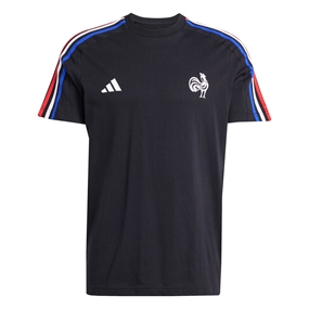 France Fan Wear Tee Black - Front