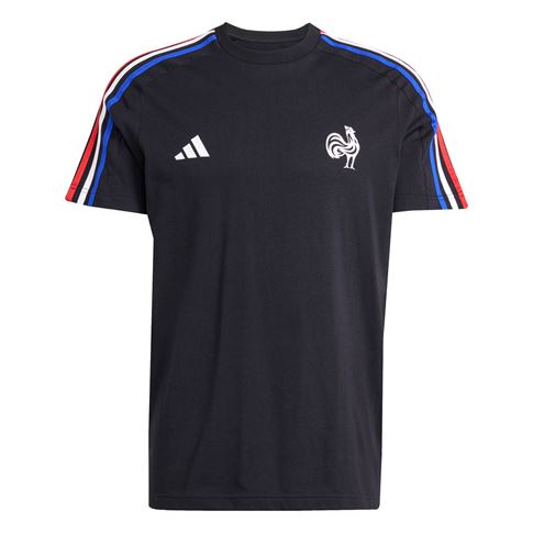 France Fan Wear Tee Black - Front France Fan Wear Tee Black - Front