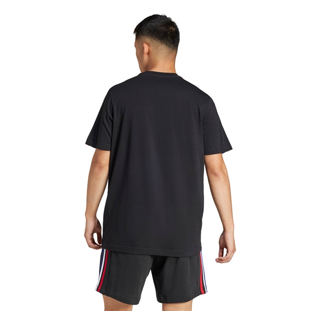 France Fan Wear Tee Black - Model Back