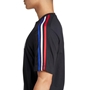 France Fan Wear Tee Black - Model Side Detail 