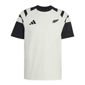 All Blacks Mens Leisurewear T-Shirt 26/27 Off White - Front View