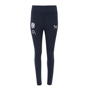 England Womens Performance Legging 25-26 Inkwell:Storm Blue - Front