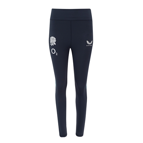 England Womens Performance Legging 25-26 Inkwell:Storm Blue - Front