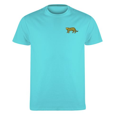 Argentina Mens Classic Printed T-Shirt Light Blue - Front Argentina Mens Classic Printed T-Shirt Light Blue - Front
