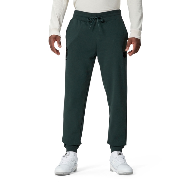 British and Irish Lions Mens Stealth Fleece Pant Green - Model Front