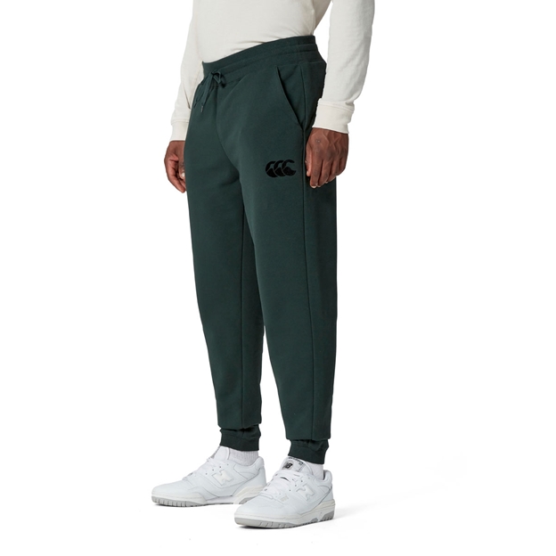 British and Irish Lions Mens Stealth Fleece Pant Green - Model Walking