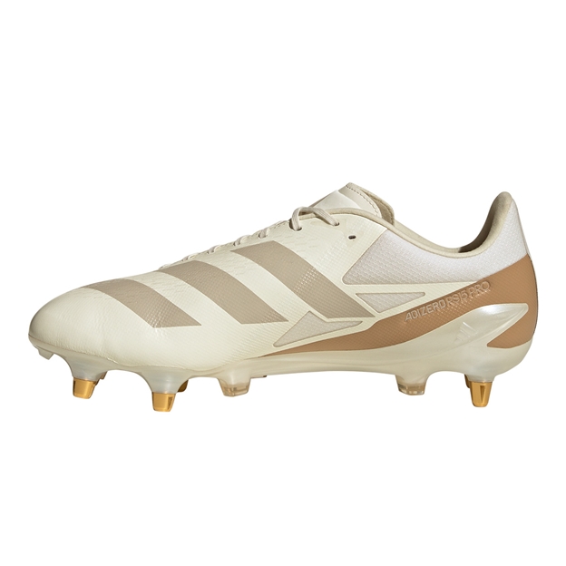 Adizero RS15 Pro Soft Ground Rugby Boots Off White - Instep