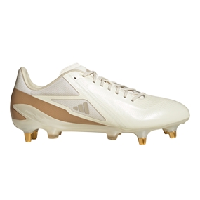 Adizero RS15 Pro Soft Ground Rugby Boots Off White - Outstep