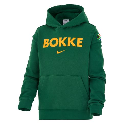 South Africa Springboks Youth Bokke Hoodie 25/26 - Front South Africa Springboks Youth Bokke Hoodie 25/26 - Front