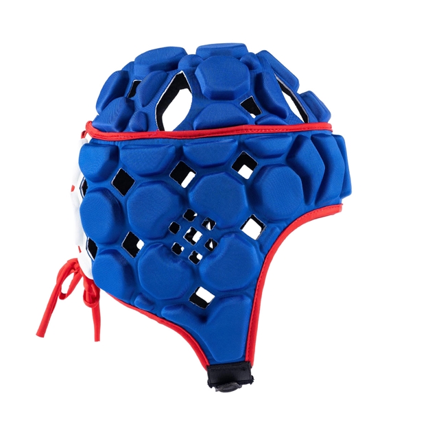 Gilbert Octane Headguard Royal/Red - Right Side View