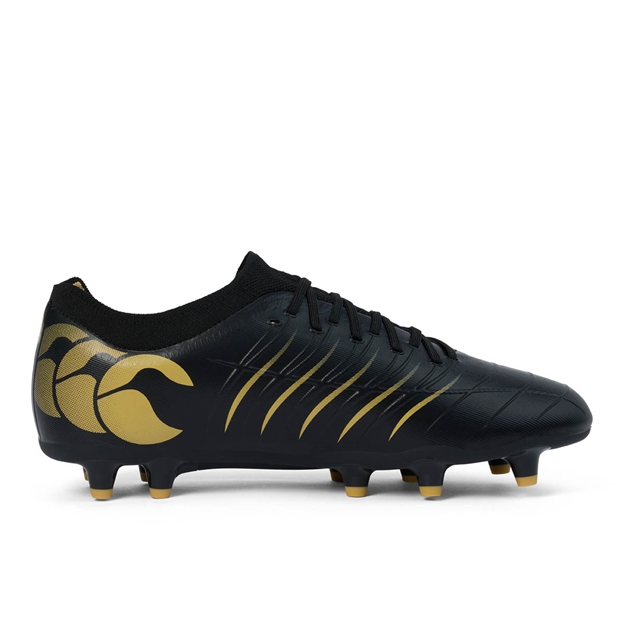 Canterbury Adults Phoenix 2.0 Pro Firm Ground Rugby Boots - Black