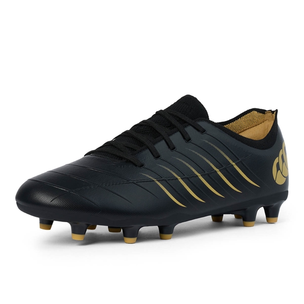 Canterbury Adults Phoenix 2.0 Pro Firm Ground Rugby Boots - Black