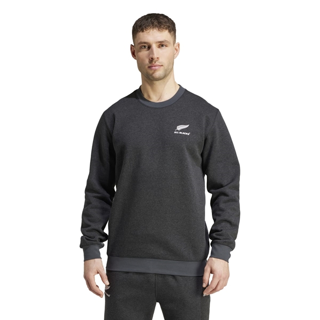 All Blacks Mens Sweatshirt Black - Model View
