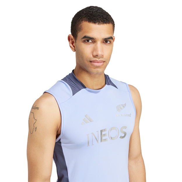 All Blacks Mens Singlet - Blue 2024 Model Detail