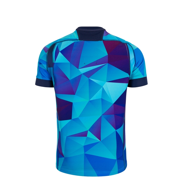 Scotland Junior Rugby Training Jersey - Blue - 2025 Back