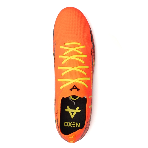 Oxen Adults Metasock Soft Ground Rugby Boots Orange Blaze - Top