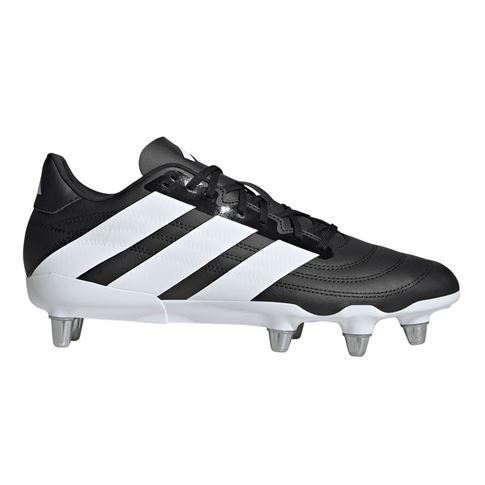 Adidas Adults Kakari Soft Ground Rugby Boots Core Black - Outstep View