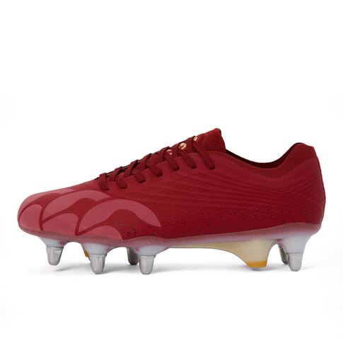 Canterbury Stampede Groundbreak Elite Soft Ground Rugby Boots Red - Outstep Canterbury Stampede Groundbreak Elite Soft Ground Rugby Boots Red - Outstep
