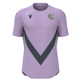 Barbarians Mens Training Rugby Shirt 25/26 Lilac - Front View