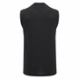 Wales Mens Poly Training Singlet - Black 2025 - Back 