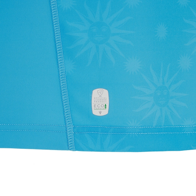 Uruguay Junior Home Rugby Shirt 25/26 Sky Blue - National Crest Close-up