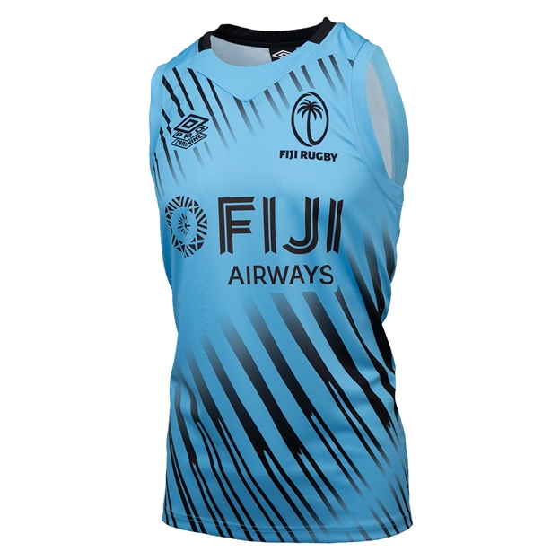 Fiji Sevens Mens Gym Vest 25/26 - Front
