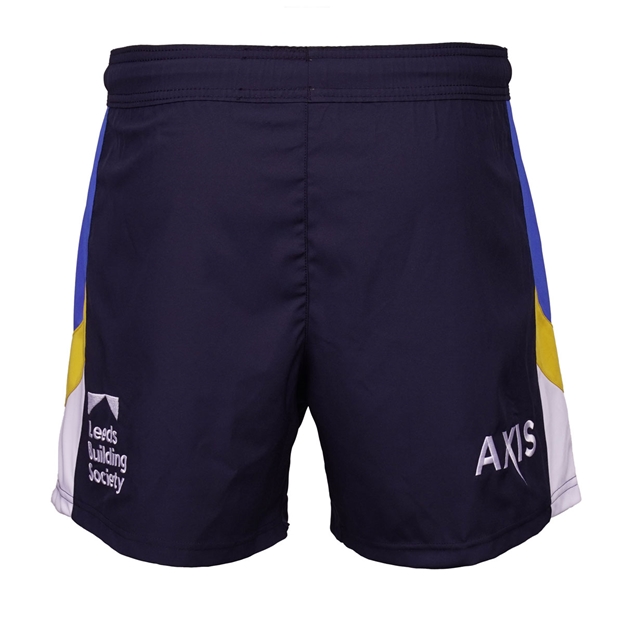 Leeds Rhinos Mens Match Day Training Shorts 2026 Navy - Back View