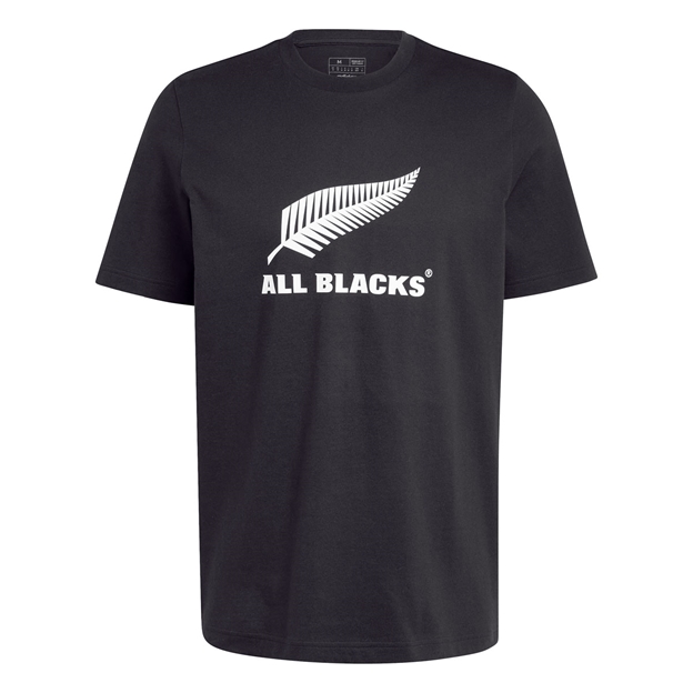 All Blacks Mens Logo Tee 25/26 Black - Front
