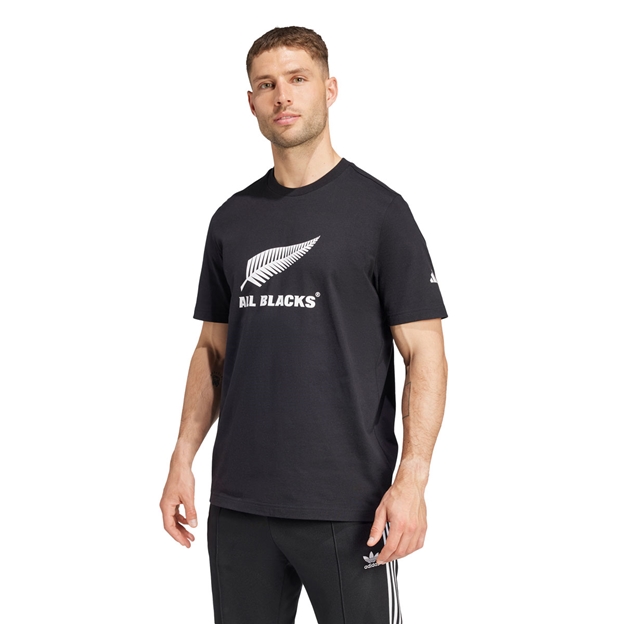 All Blacks Mens Logo Tee 25/26 Black - Model