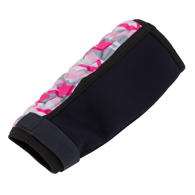 Body Armour Forearm Guard Camouflage Pink - Back View