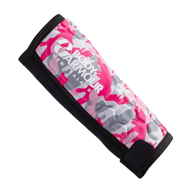 Body Armour Forearm Guard Camouflage Pink - Front View