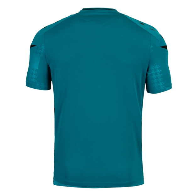 Northampton Saints Mens Training Dry T-Shirt 25/26 Green - Back
